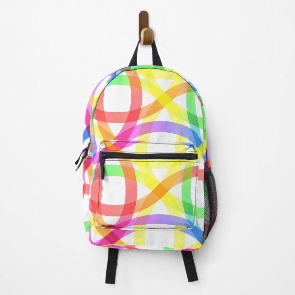 Item preview, Spaghetti Rainbow Colourful Patterns  designed and sold by adamnicolson.