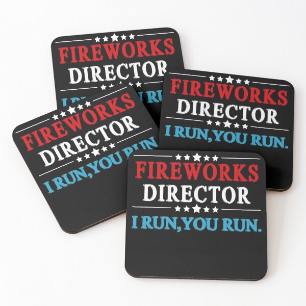 Item preview, 4th Of July Fireworks Director I Run You Run designed and sold by tiger-king.