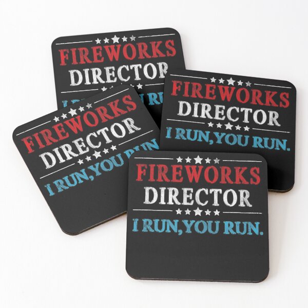 Item preview, 4th Of July Fireworks Director I Run You Run designed and sold by tiger-king.