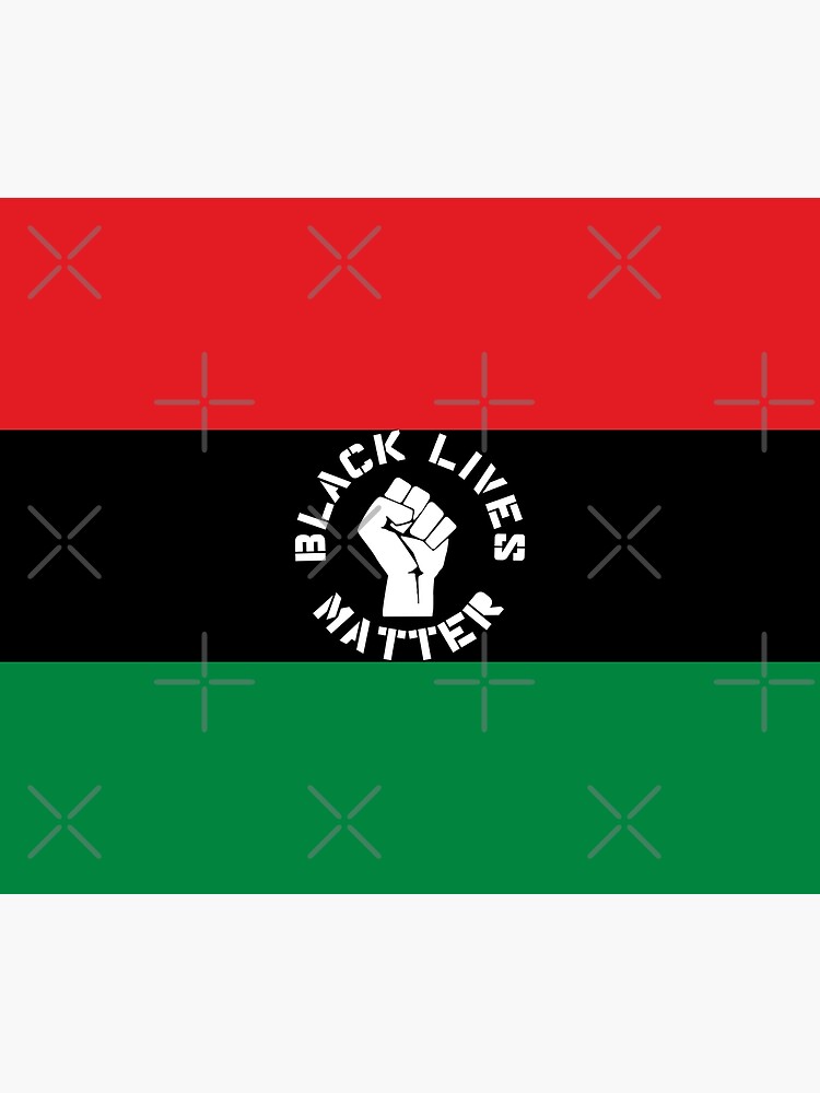 Pan African Flag Sticker 3x5 Inch - Black Liberation Vinyl Decal For Car & Laptop