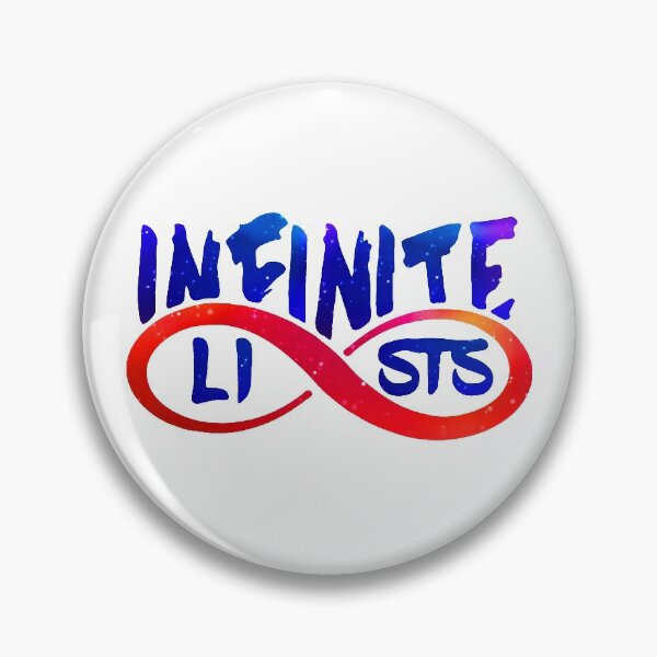 Item preview, Infinite lists Merch, Infinite Merch,infinite lists logo,infinite,Red, Blue, infinite lists hoodie, infinite t-shirts, infinite Hoodie, infinite tshirt designed and sold by LAAZIZA.