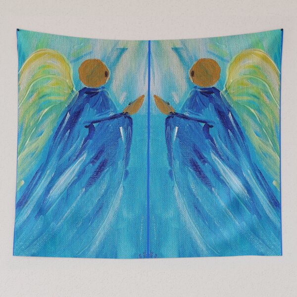 Item preview, Angels singing side by side designed and sold by dfwilliamson.