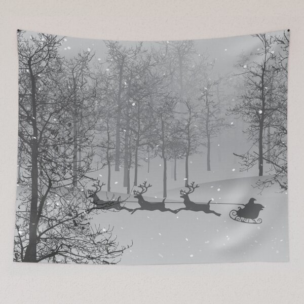 Item preview, Santa's Sleigh in a Winter Wonderland designed and sold by ALifeSavored.