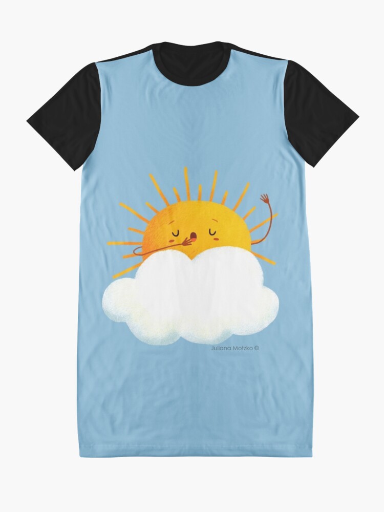Alternate view of Sleepy Sun Graphic T-Shirt Dress