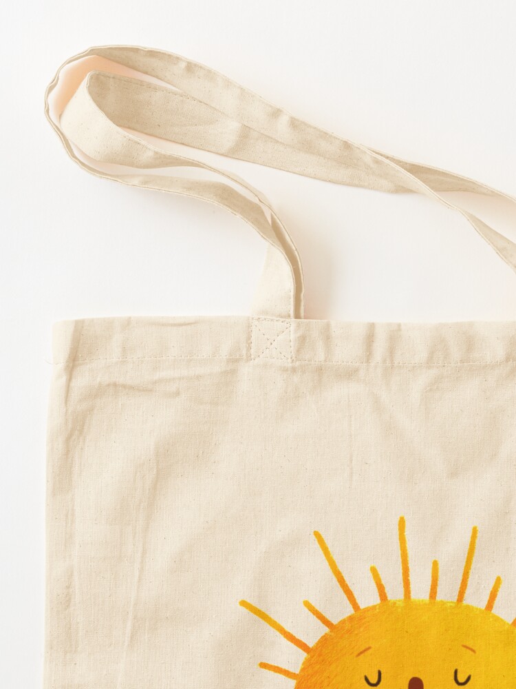 Alternate view of Sleepy Sun Tote Bag