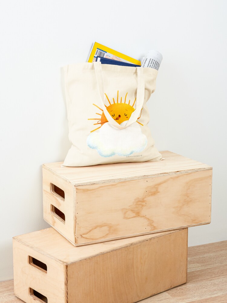 Alternate view of Sleepy Sun Tote Bag