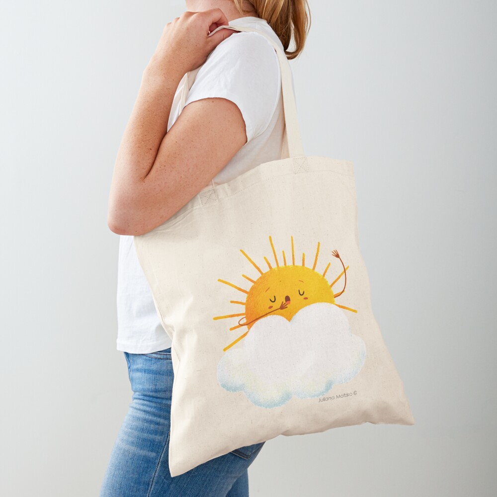 Sleepy Sun Tote Bag
