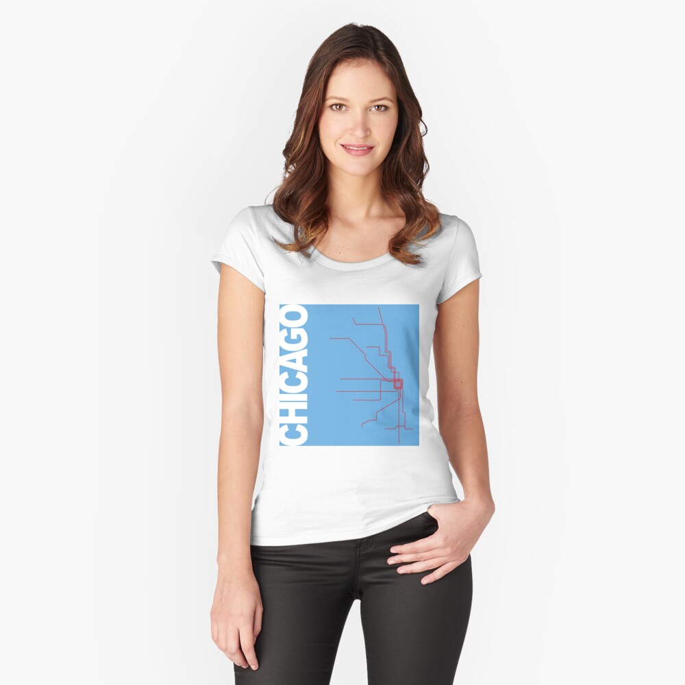Item preview, Fitted Scoop T-Shirt designed and sold by TerribleRooster.