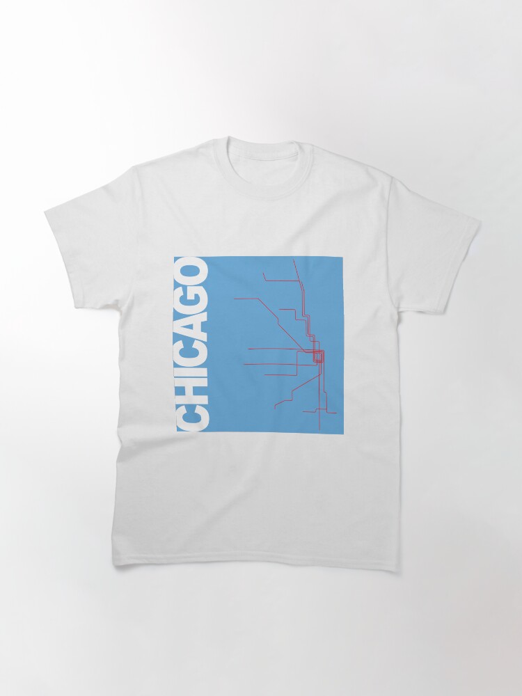 Thumbnail 3 of 7, Classic T-Shirt, Chicago Collection designed and sold by TerribleRooster.