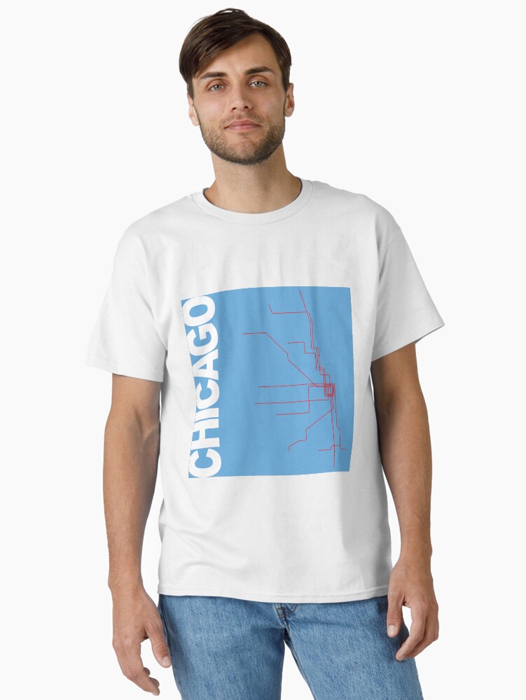 Thumbnail 1 of 7, Classic T-Shirt, Chicago Collection designed and sold by TerribleRooster.