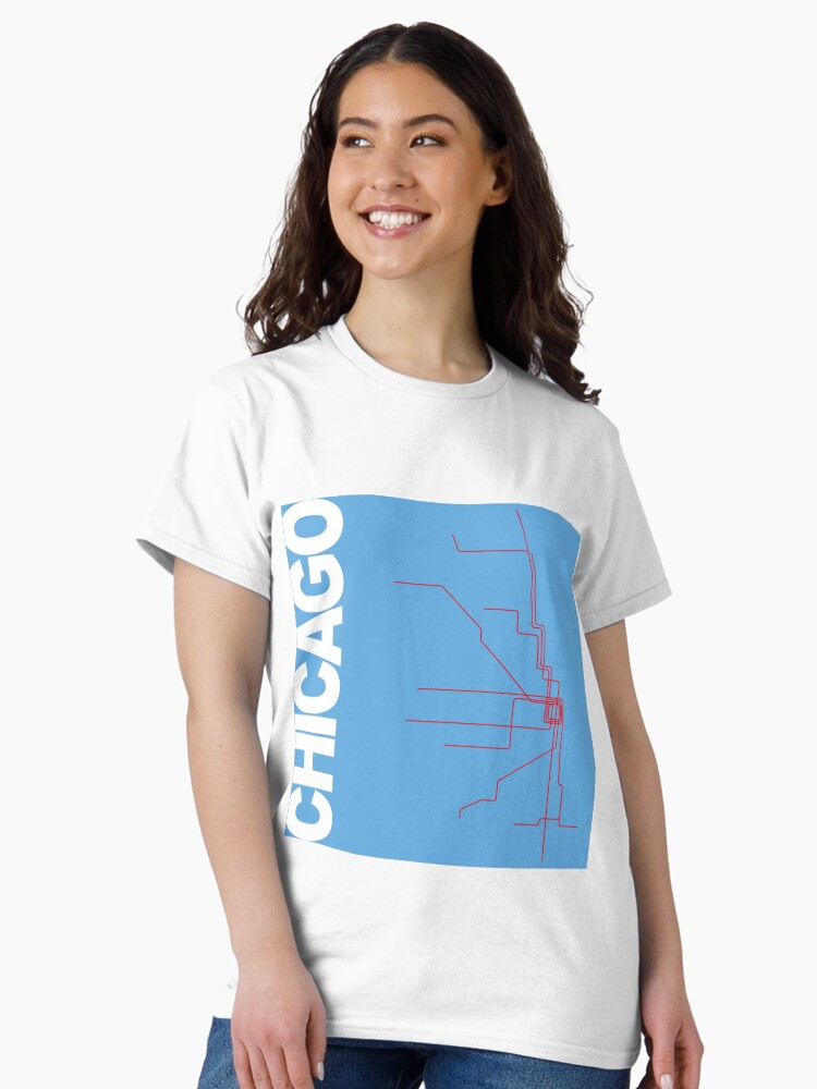 Thumbnail 2 of 7, Classic T-Shirt, Chicago Collection designed and sold by TerribleRooster.