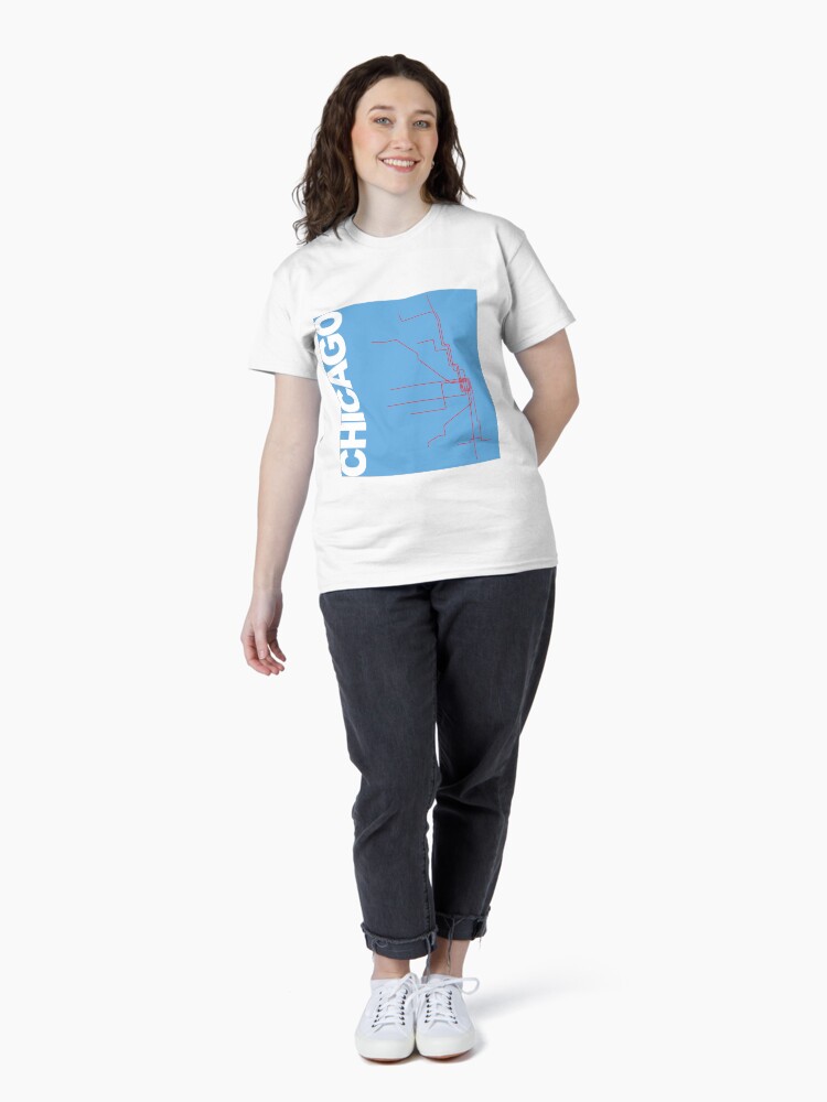 Thumbnail 4 of 7, Classic T-Shirt, Chicago Collection designed and sold by TerribleRooster.