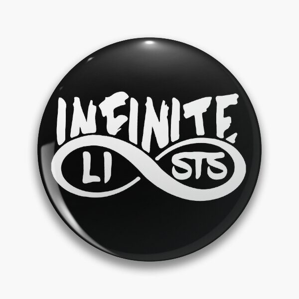 Item preview,  Infinite lists Merch, Infinite Merch,infinite lists whitelogo,infinite white, infinite lists hoodie, infinite t-shirts, infinite Hoodie, infinite tshirt designed and sold by LAAZIZA.