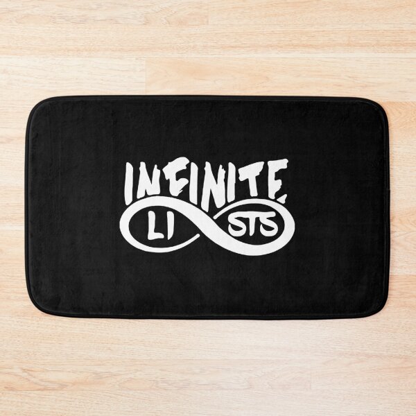 Item preview,  Infinite lists Merch, Infinite Merch,infinite lists whitelogo,infinite white, infinite lists hoodie, infinite t-shirts, infinite Hoodie, infinite tshirt designed and sold by LAAZIZA.