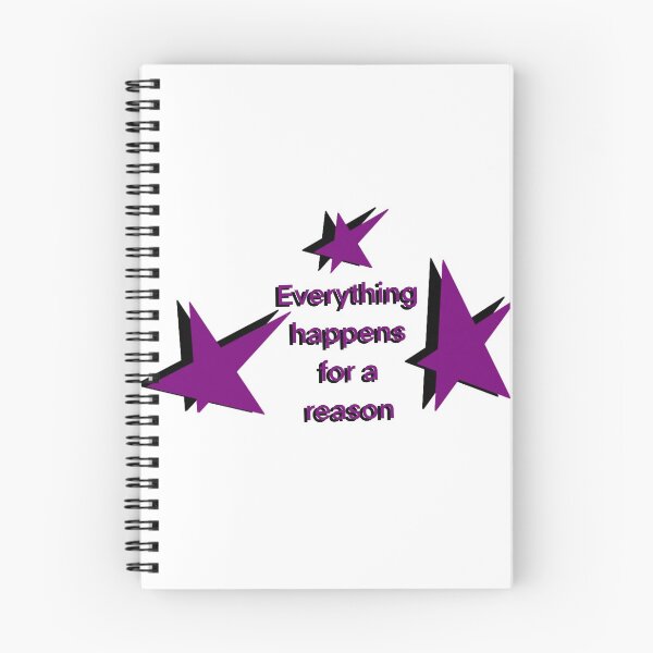 Item preview, Everything happens for a reason designed and sold by Brenna Rose.