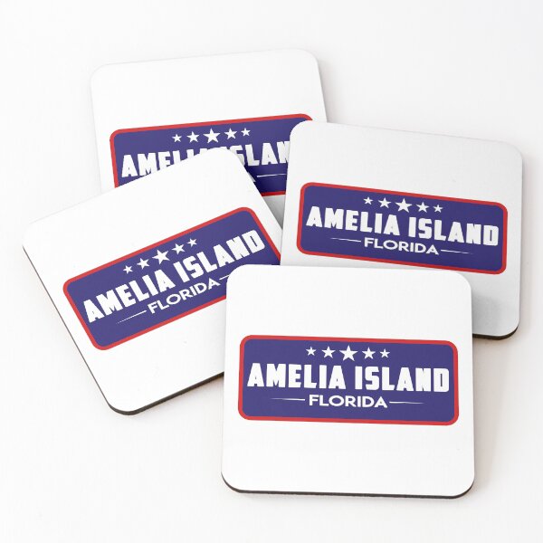 Item preview, Amelia Island Florida Tropical Beach Surfing Surf  Vacation FL designed and sold by DESTINATIONS DECAL DOS.