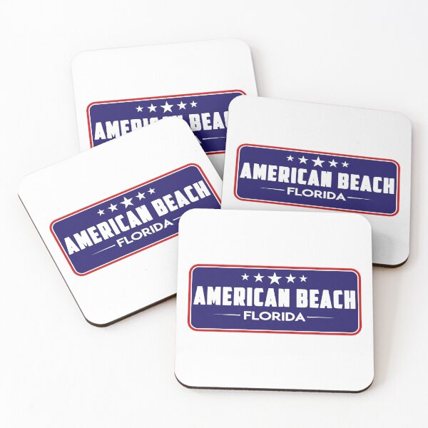 Item preview, American Beach Florida Tropical Beach Surfing Surf  Vacation FL designed and sold by DESTINATIONS DECAL DOS.