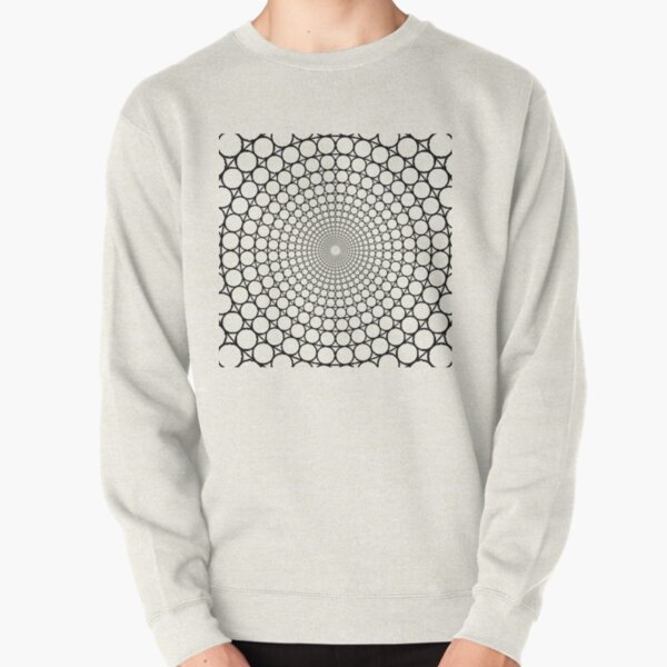 Visual arts, Optical illusion, Concentric Circles, Geometric Art, - концентрические круги Pullover Sweatshirt