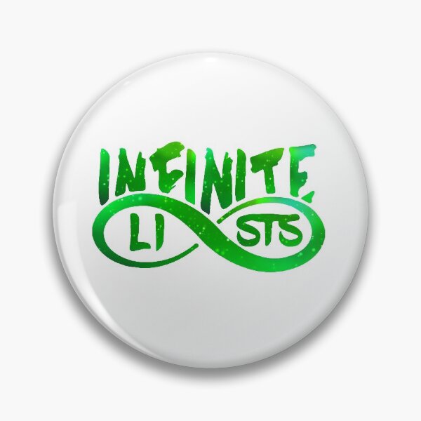 Item preview,  Infinite lists Merch, Infinite Merch,infinite lists green Galaxy logo,infinite Blue, infinite lists hoodie, infinite t-shirts, infinite Hoodie, infinite tshirt designed and sold by LAAZIZA.
