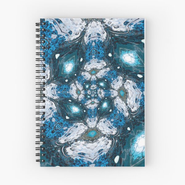 Item preview, Kaleidoscopic blue galaxy  designed and sold by IlanaCo.