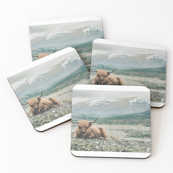 Item preview, Highland Cow - Retro Style designed and sold by anass002.