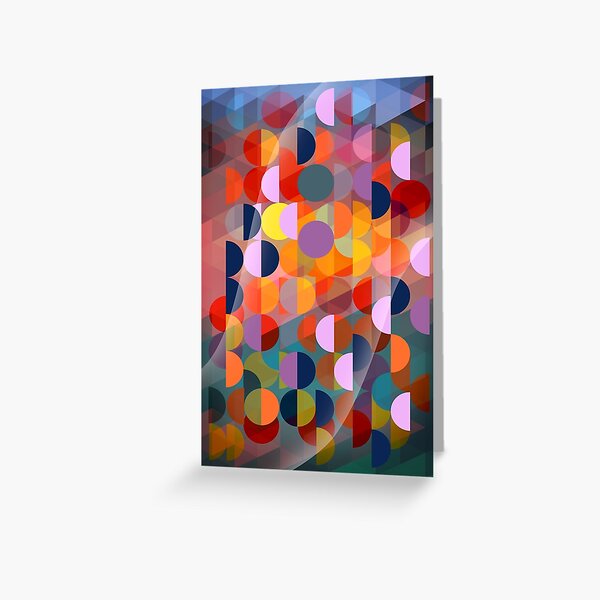 abstract Greeting Card