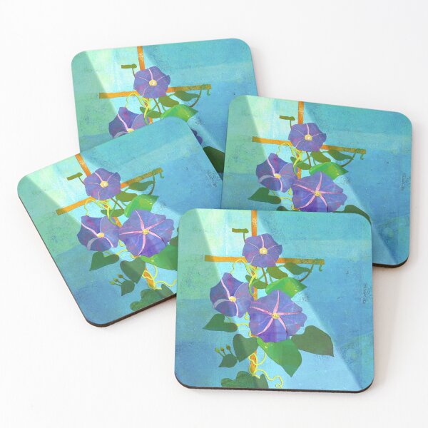 Item preview, Morning Glory Collage designed and sold by Lynnea Washburn.