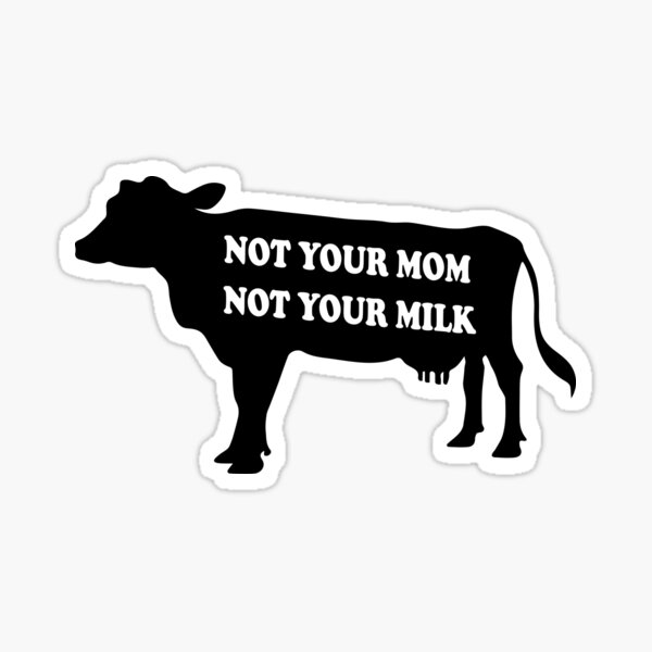 Not Your Mom Not Your Milk Cotton Tote Bag – veganveins