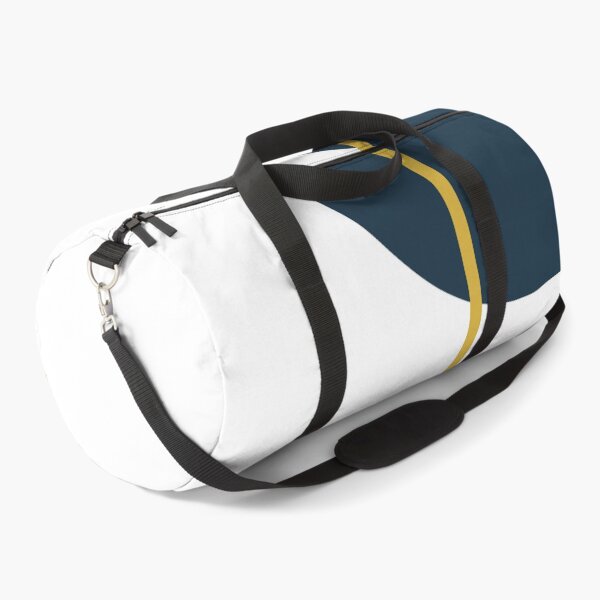 Item preview, Abstract Geometric Minimalist Navy Blue, Light Mustard Yellow, and White designed and sold by kierkegaard.