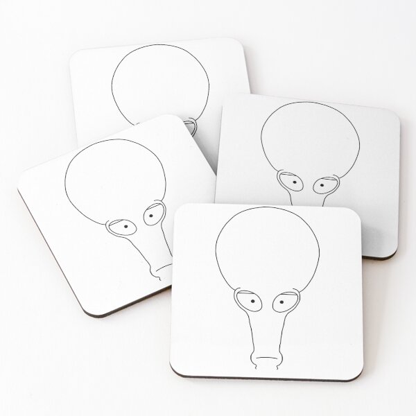 Item preview, Roger Outline - American Dad  designed and sold by Smiling-sam.