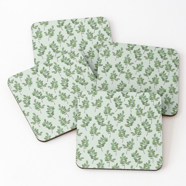 Item preview, Watercolor Eucalyptus Branch Pattern designed and sold by emberlymotz.