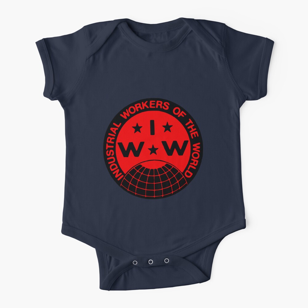 Industrial Workers of the World (IWW) Logo Baby One-Piece