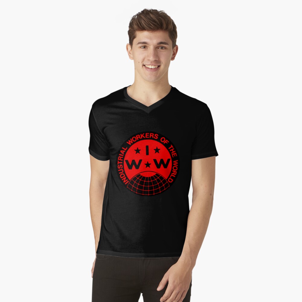 Item preview, T-Shirt mit V-Ausschnitt designed and sold by fuzzynautilus.