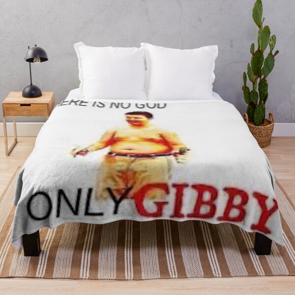 There is No God Only Gibby Throw Blanket