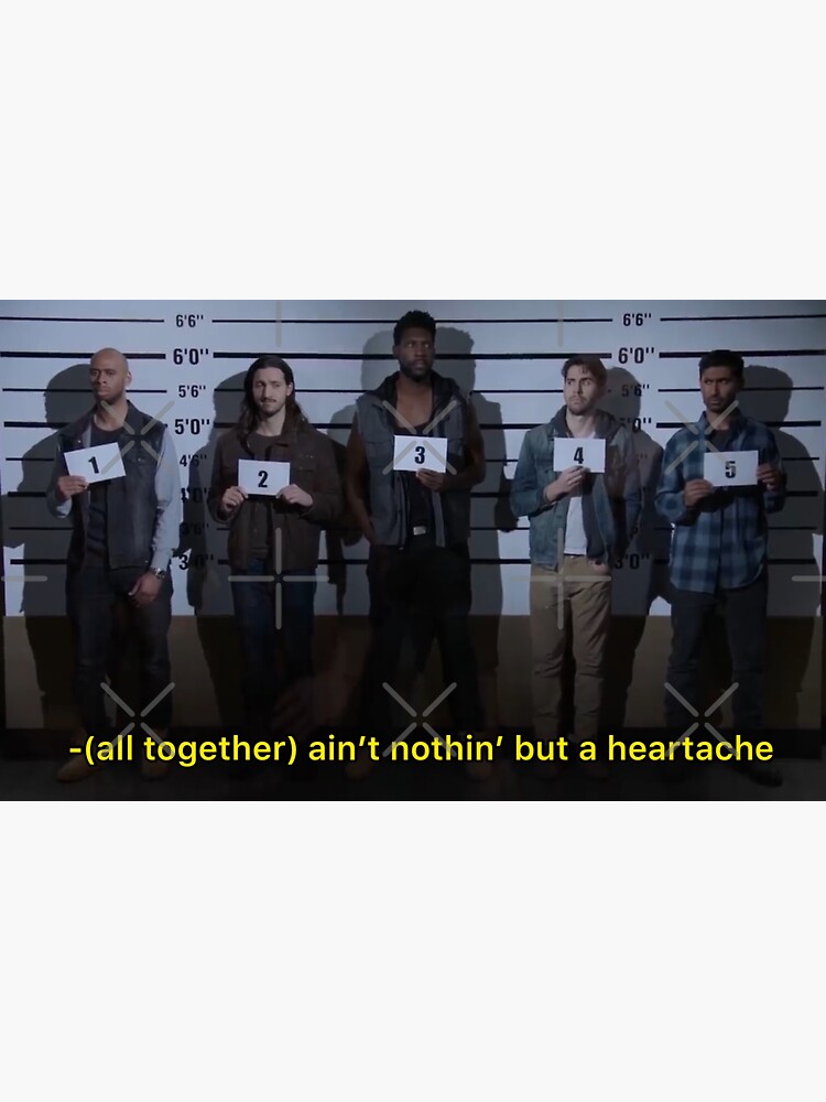 "Brooklyn 99 backstreet boys intro" Sticker for Sale by zaynahl Redbubble