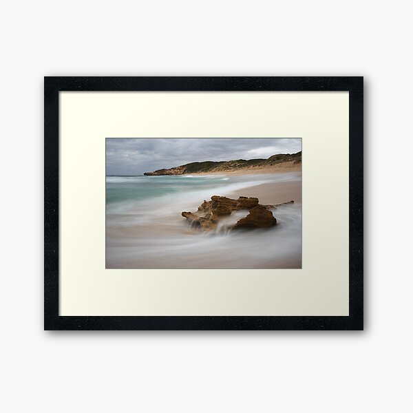 Koonya beach - Blairgowrie Framed Art Print