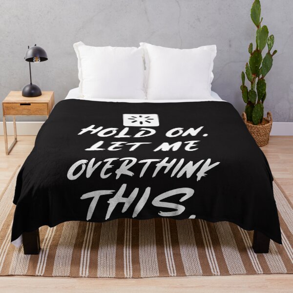 Item preview, Hang On Let Me Overthink This Funny Saying ,Funny Saying Gift designed and sold by JobaBreezy.