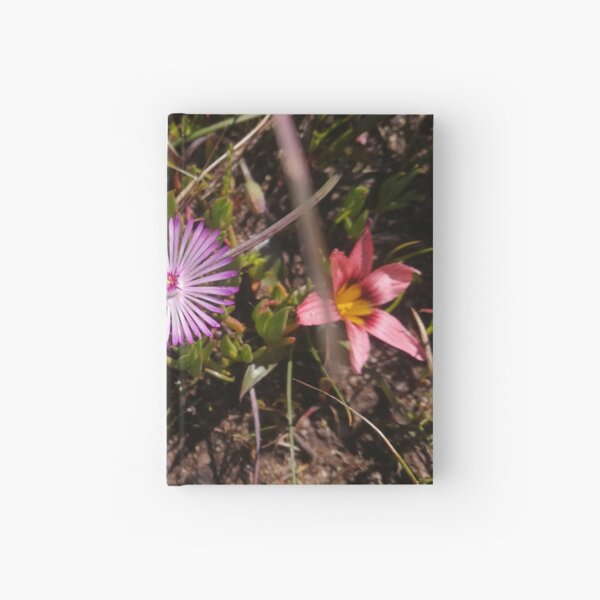 A cluster of bright flowers Hardcover Journal