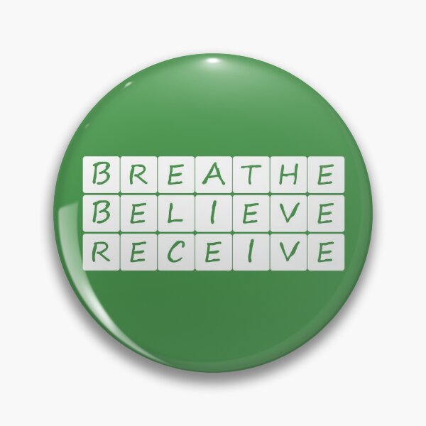 Item preview, Breathe Believe Receive designed and sold by BlueZenStudio.