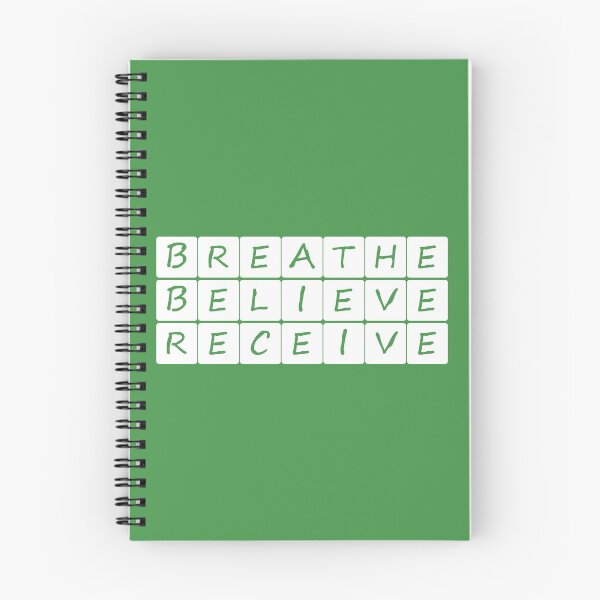 Item preview, Breathe Believe Receive designed and sold by BlueZenStudio.