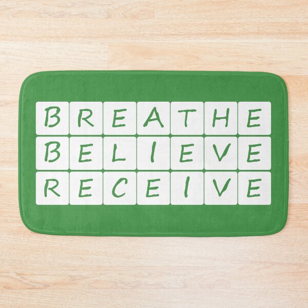 Item preview, Breathe Believe Receive designed and sold by BlueZenStudio.