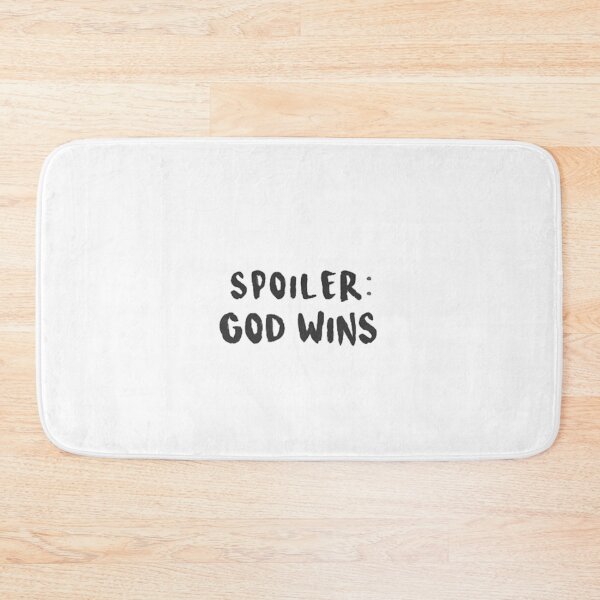 Item preview, Spoiler: God wins designed and sold by stickerdesignss.