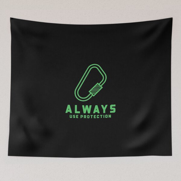 Item preview, Rock Climbing  - Always Use Protection designed and sold by dkarasinski.