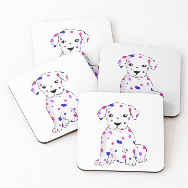 Item preview, Subtle Bi Pride Dalmatian designed and sold by Audrey Lee.