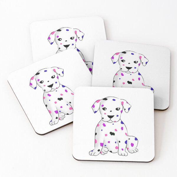 Item preview, Subtle Genderfluid Pride Dalmatian designed and sold by Audrey Lee.