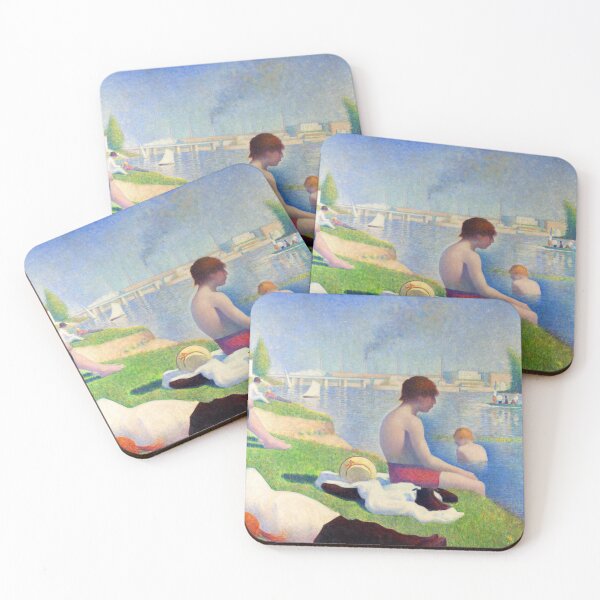 Item preview, Bathers at Asnières designed and sold by goldenanchor.