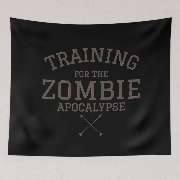 Item preview, Training for the zombie apocalypse  designed and sold by Monkey204.