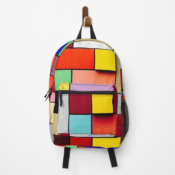 Item preview, rainbow colored squares and rectangles designed and sold by Raul Cano.