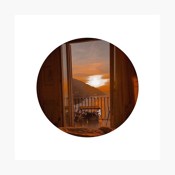 Item preview, sunset from balcony designed and sold by howdyitslei.