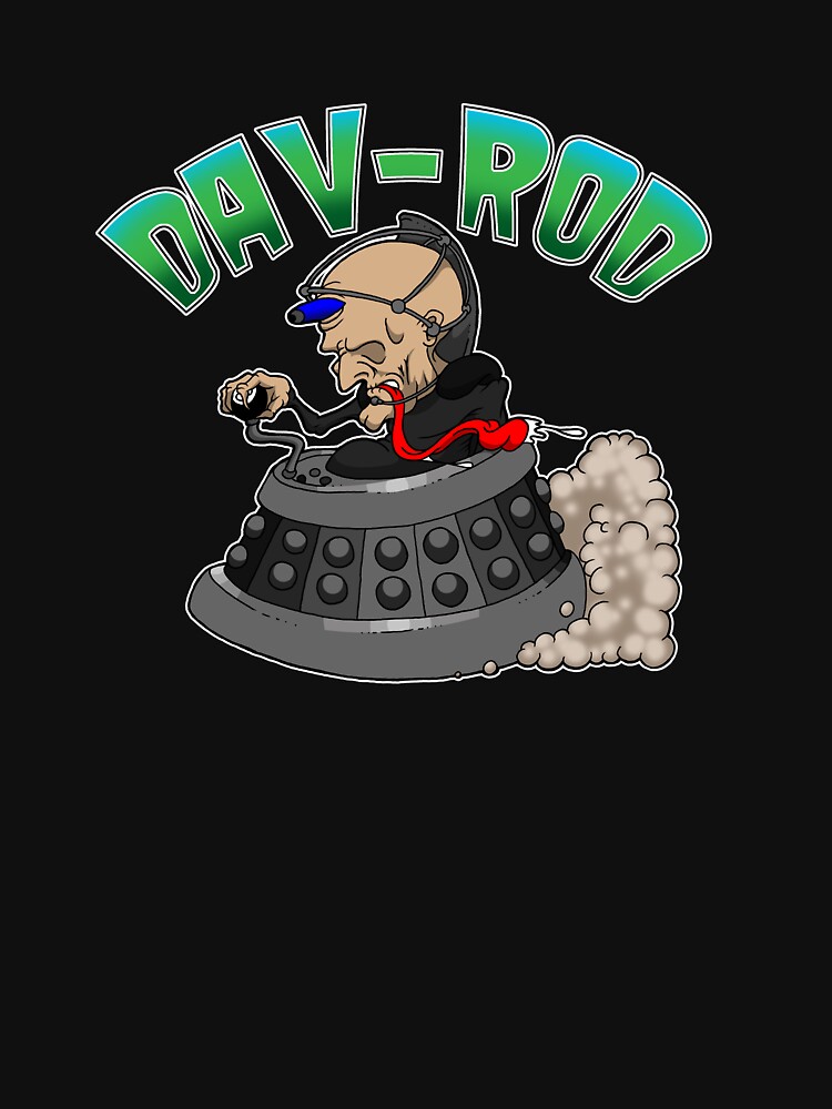 Davros Hotrod by Psychobilly-Tee